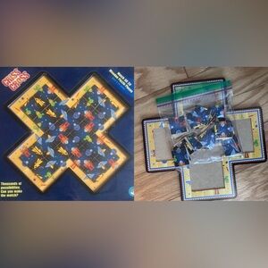 MindWare Criss Cross Wooden Space planets rockets robot 20 Pieces Puzzle Ages 8+